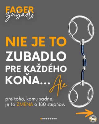 Nie každému koňovi sadne rovnaké zubadlo. Niektoré kone reagujú na tlak, iné na nestabilitu – a práve tu vzniká zmätok v...